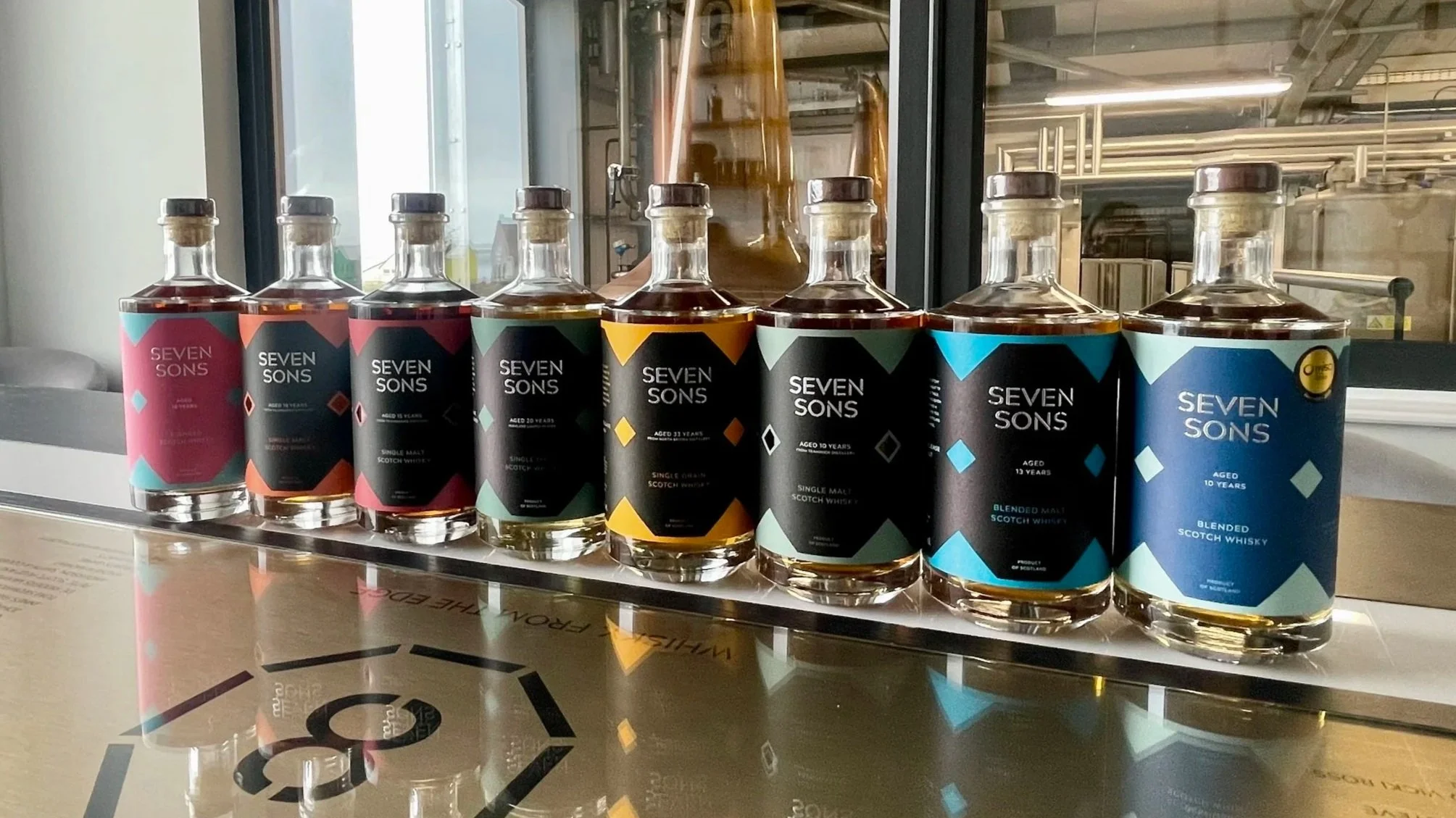 SEVEN SONS — 8 Doors Distillery | Whisky Distillery, Scotland
